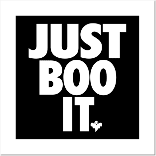 Just Boo It Typography halloween 2.0 Posters and Art